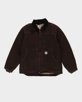 00s Carhartt Brown Workwear / Chore Jacket - M