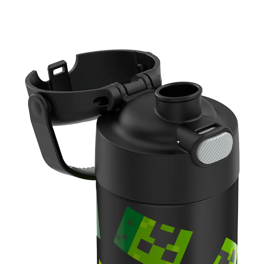 16oz FUNTAINER® WATER BOTTLE MINECRAFT