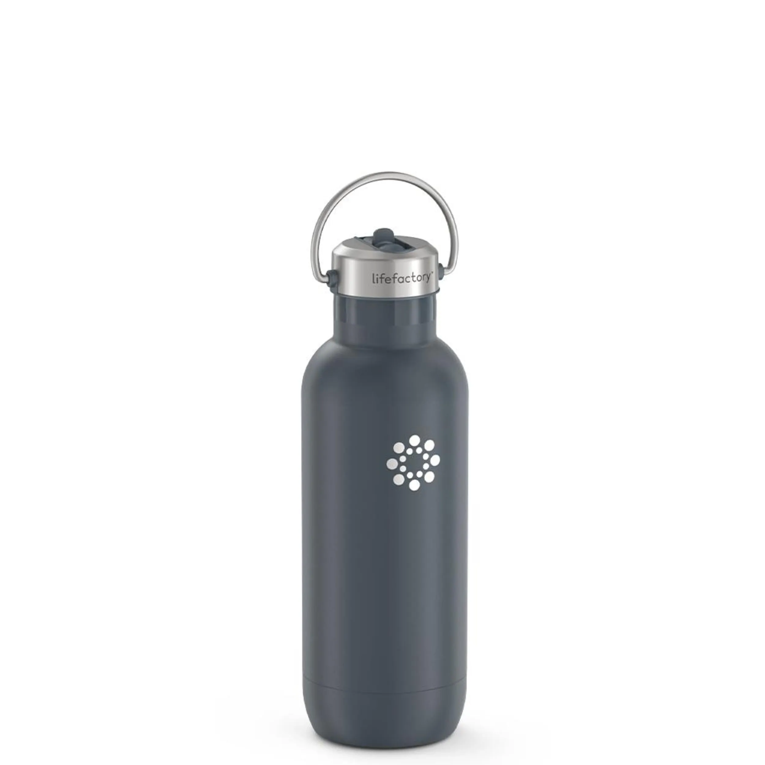 20oz Stainless Steel Water Bottle Straw Cap