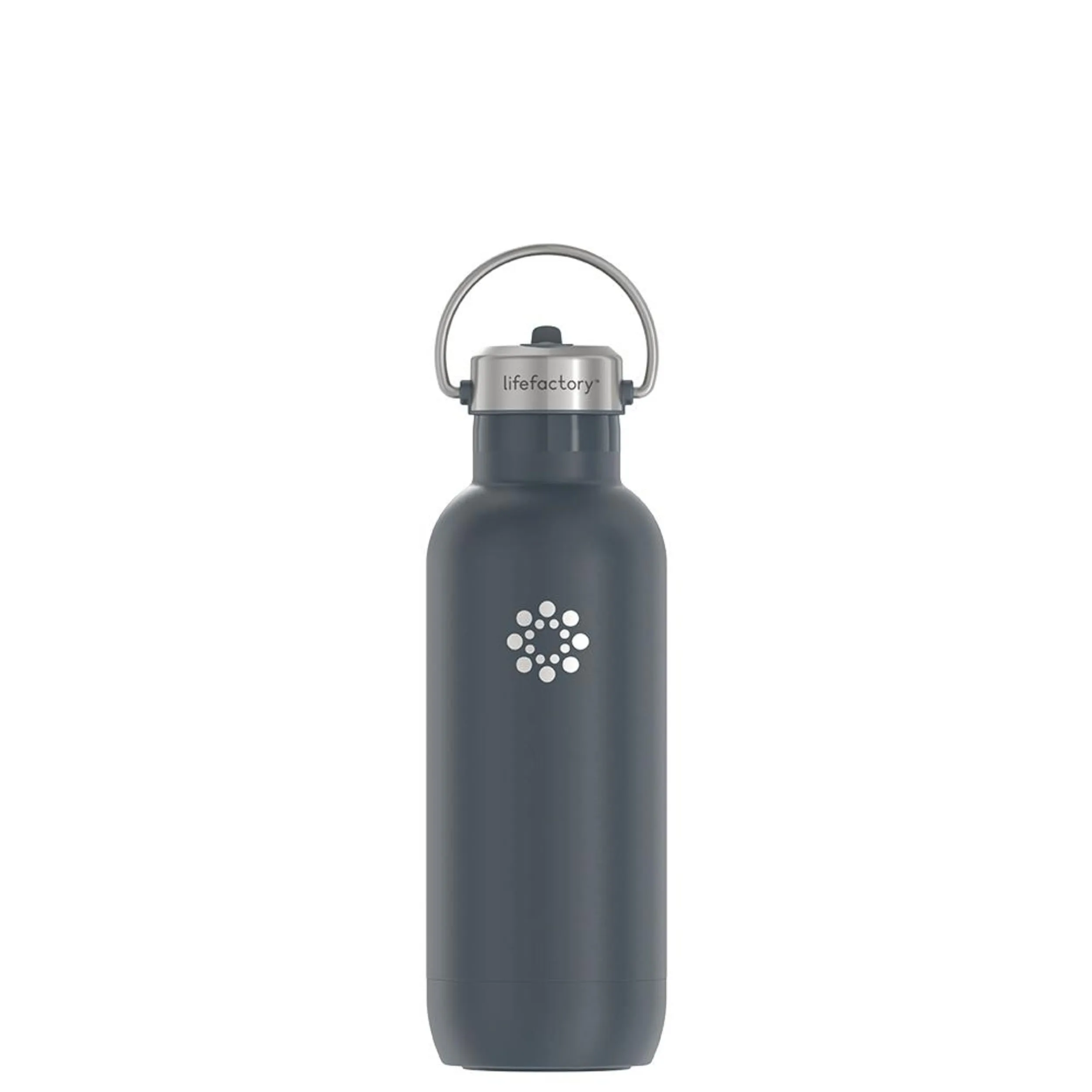 20oz Stainless Steel Water Bottle Straw Cap