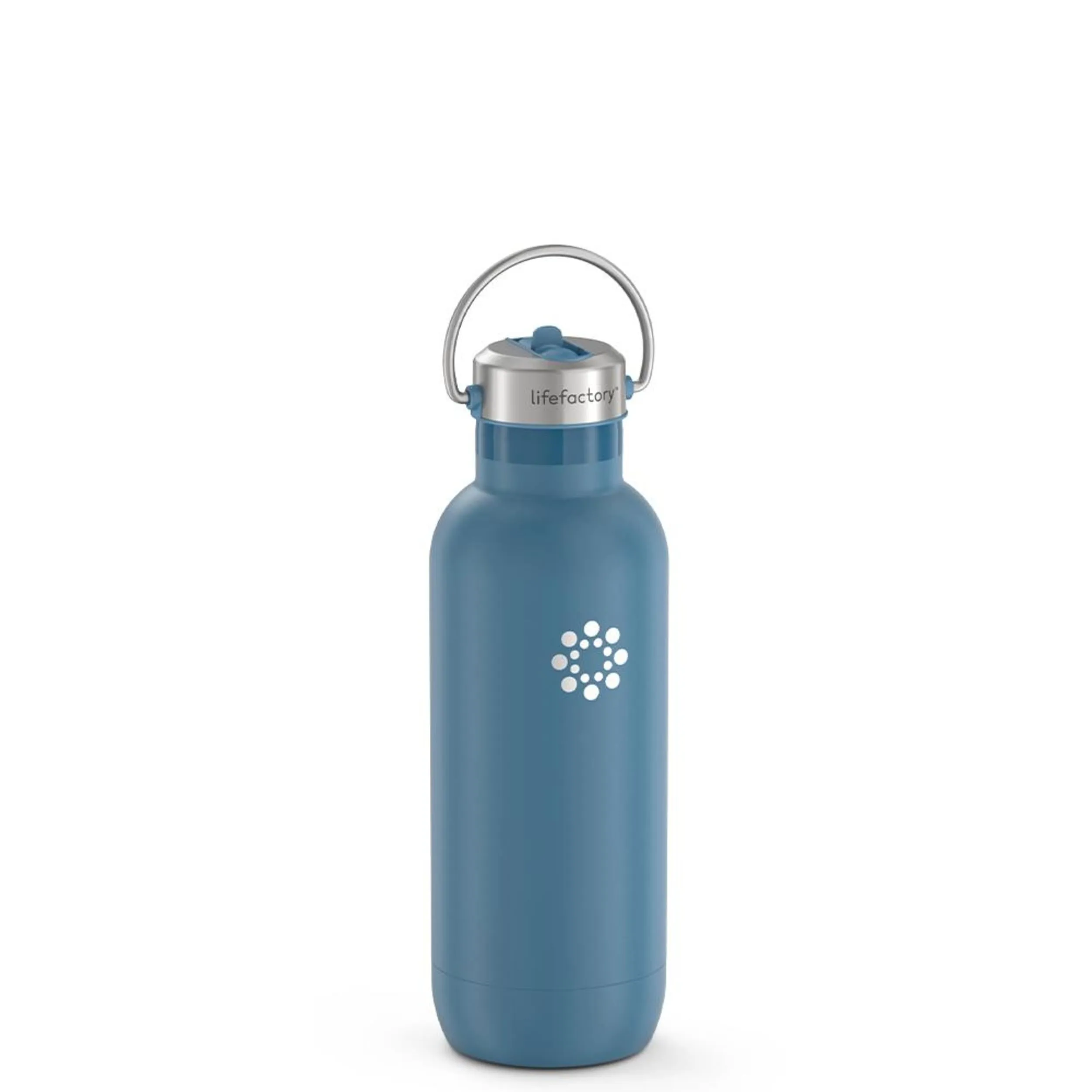 20oz Stainless Steel Water Bottle Straw Cap