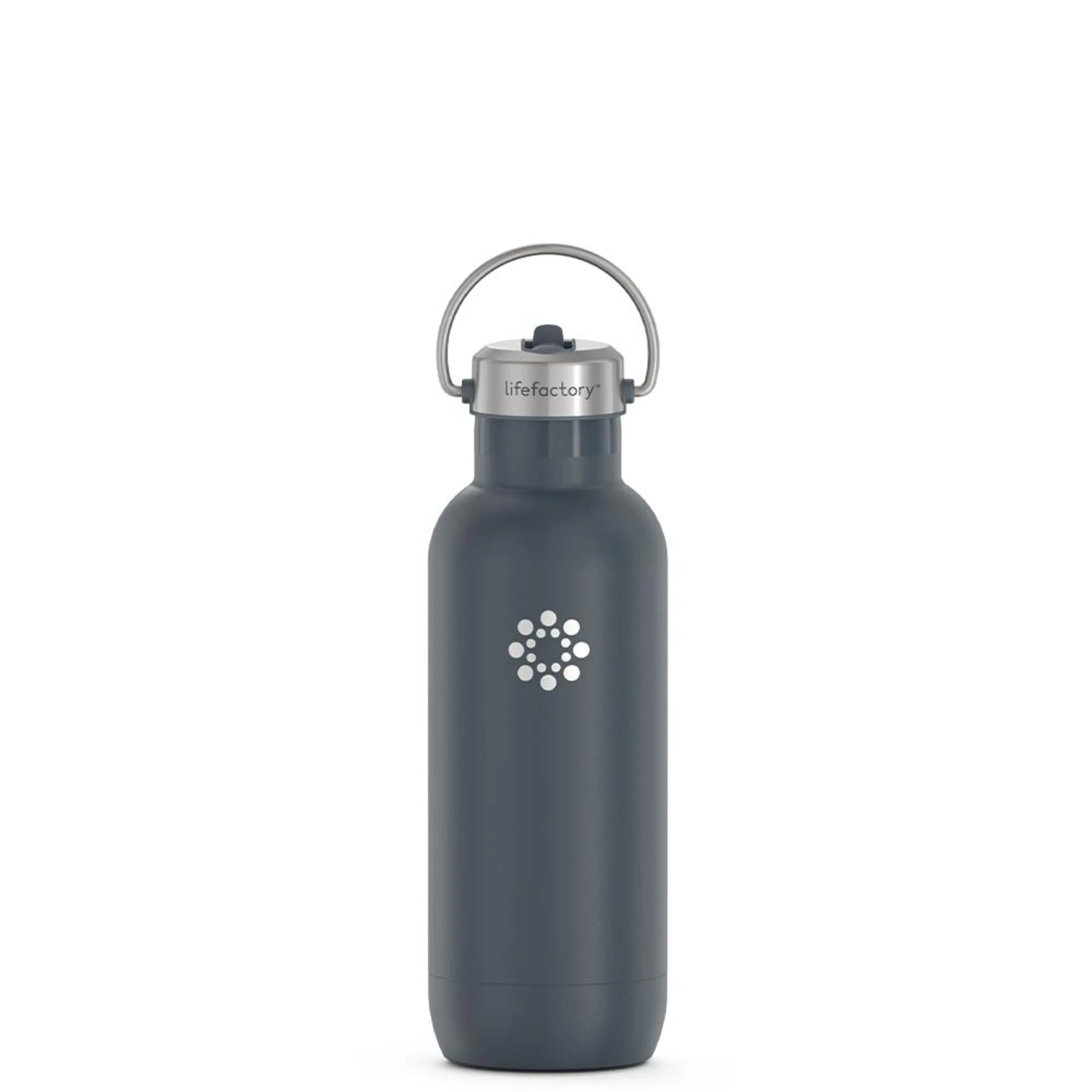 20oz Stainless Steel Water Bottle Straw Cap