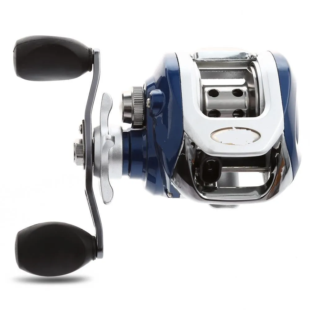 8 1  Bait Casting Reel 6.3:1, Corrosion Resistant Alloy Wire Cup