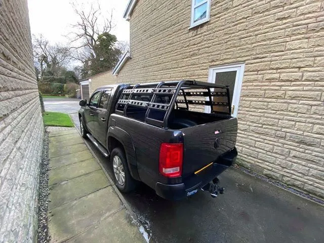 Adjustable Expedition Load Bed Rack Frame System for Isuzu D-Max 02-07