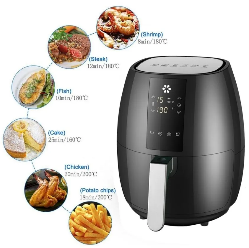 Air Fryer - 5 Liter Cooking Air Frye1400W