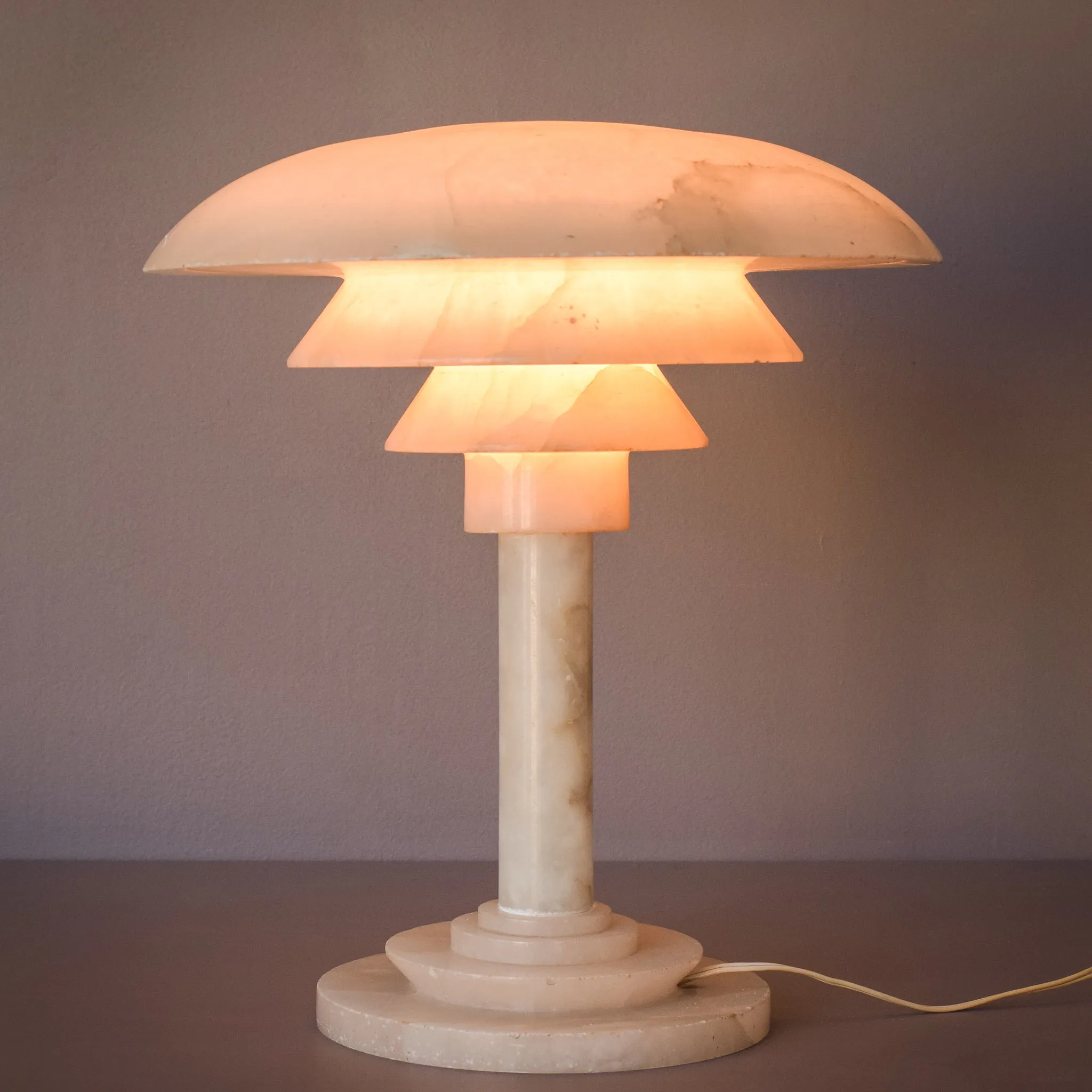 Alabaster Lamp