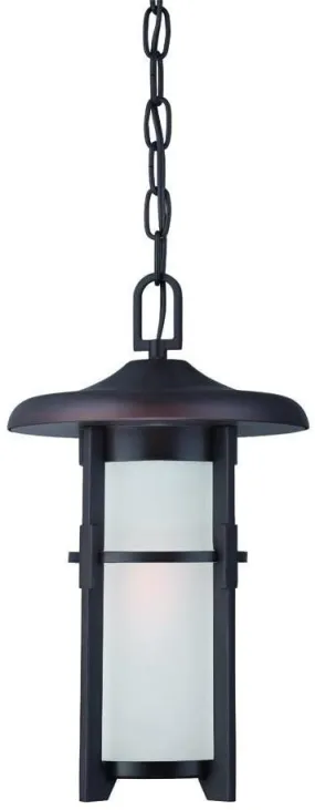 Alico Lighting 9366ABZ Acclaim Lighting Architectural Bronze Finished Outdoor Pendant with Frosted Glass Shades