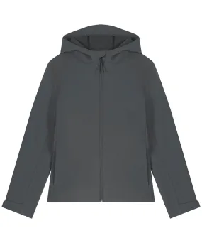 Anthracite - Women’s Stella Discoverer hooded softshell  (STJW159)