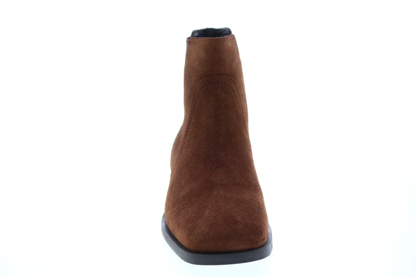 Aquatalia Tamera Suede Elastic 34L3825-CHT Womens Brown Suede Chelsea Boots