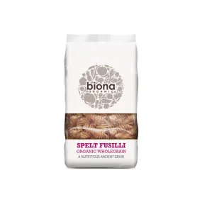 Biona Organic Spelt Fusilli Wholegrain Pasta 500g