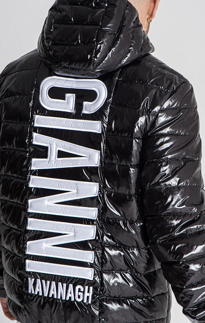 Black Team Puffer Jacket