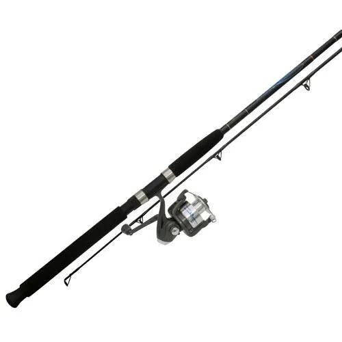 Blue Runner Spinning Combo - 60, 10' 2pc Rod, 4.7"1 Gear Ratio, Medium-Heavy Power, Fast Action. Ambidextrous