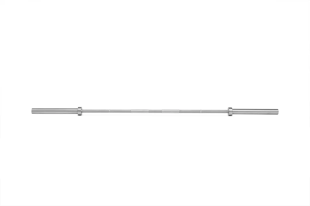 Bulldog Gear - 20kg Power Bar Satin Silver Chrome Shaft & Sleeves