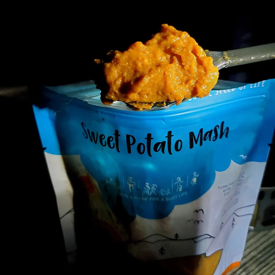 Bushka's Kitchen Sweet Potato Mash w/Maple Syrup 2-Serving Freeze Dried Pouch