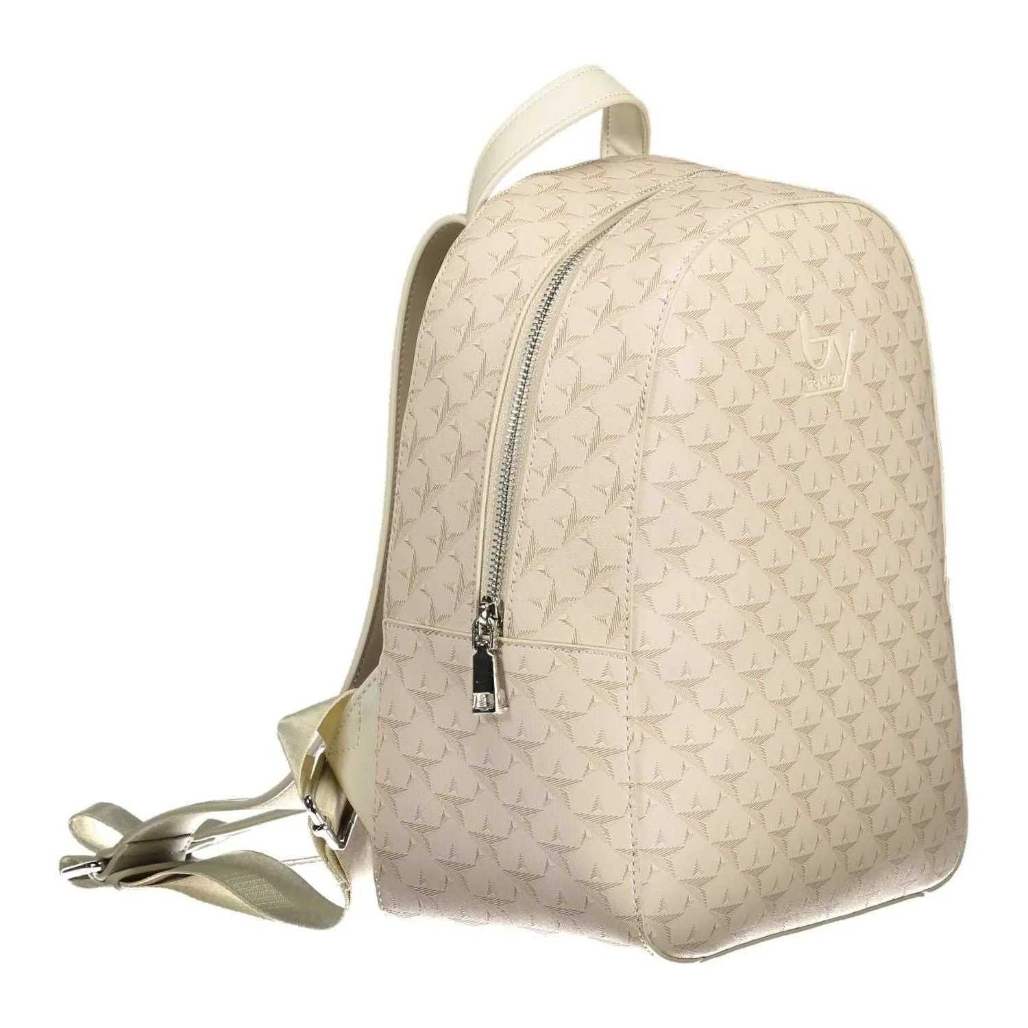 BYBLOS Beige PVC Women Backpack