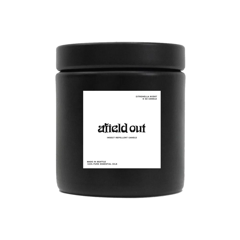 Citronella Candle (Black)