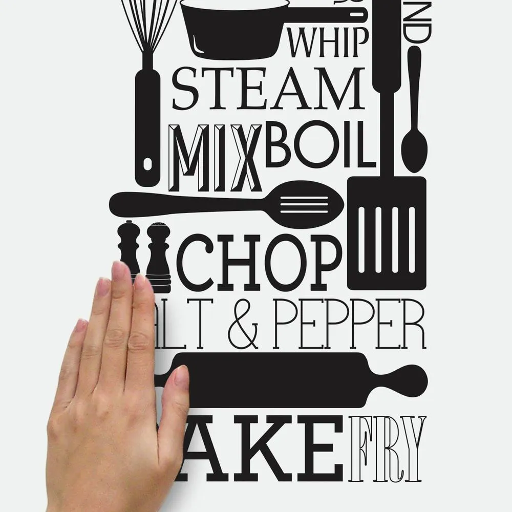 Cooking Conversions Wall Decals