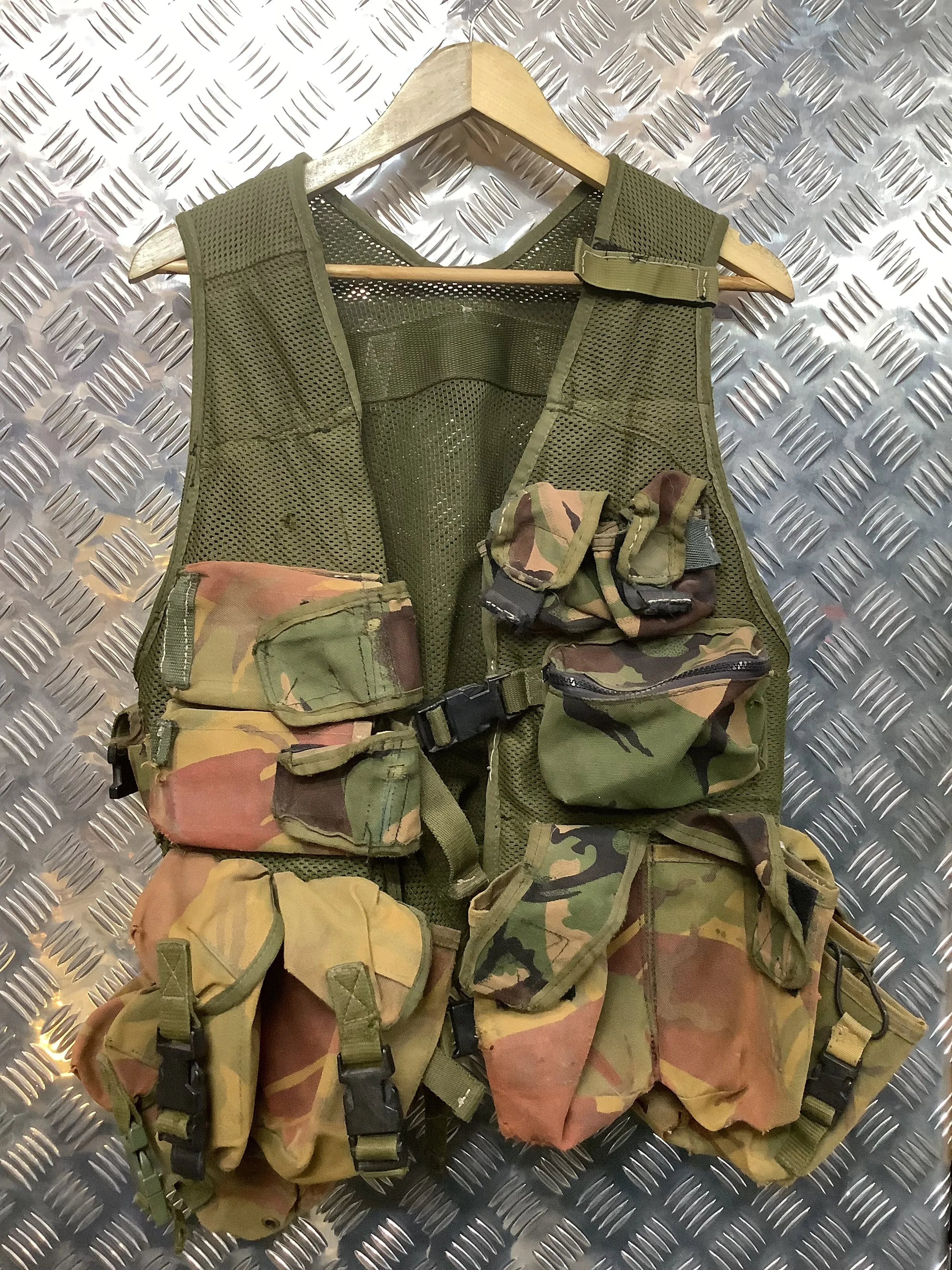 DPM webbing vest with pouches (New - Used)