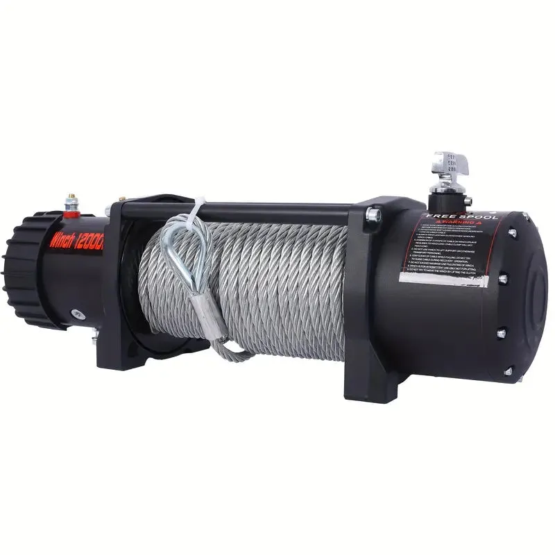 Electric Winch -12V DC Power for Towing Truck Off Road with Wireless Remote