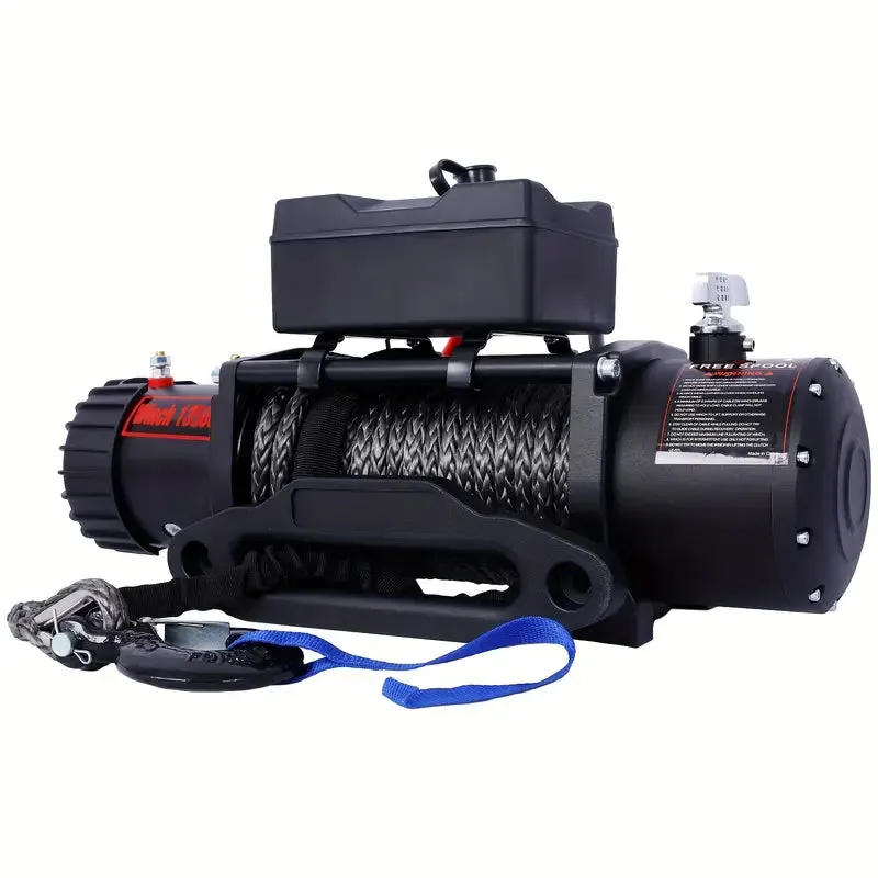 Electric Winch -12V DC Power for Towing Truck Off Road with Wireless Remote