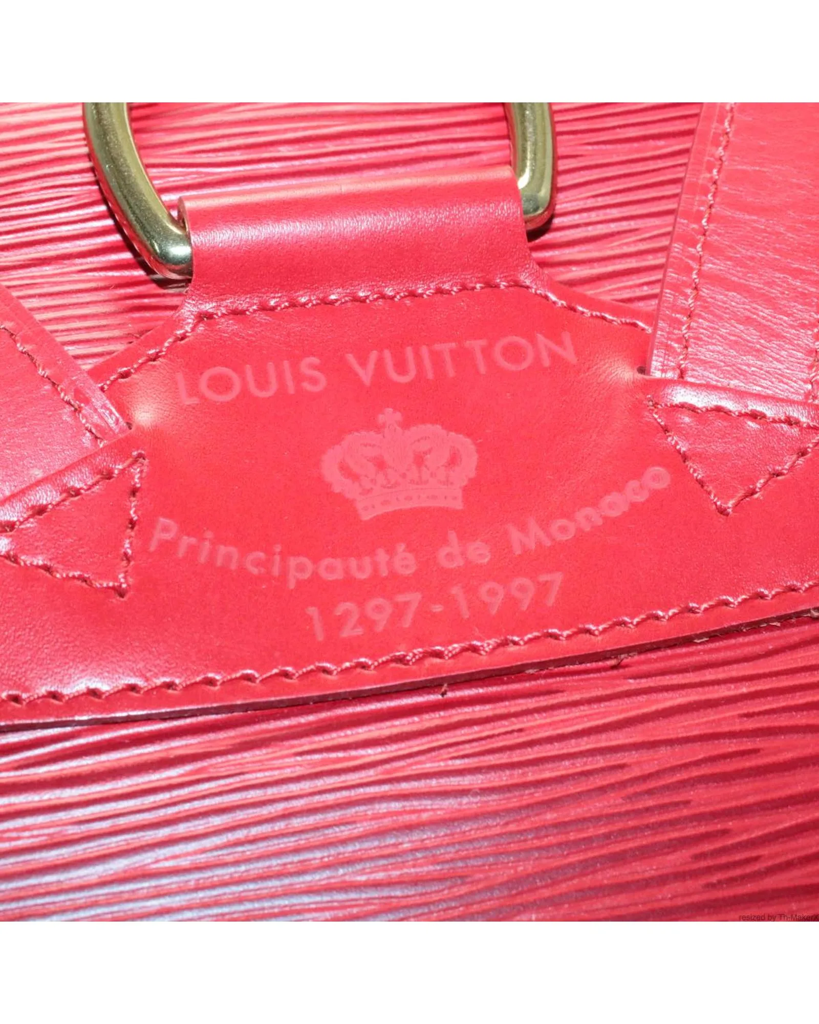 Epi Montsouris MM Backpack Boston Bag - Louis Vuitton