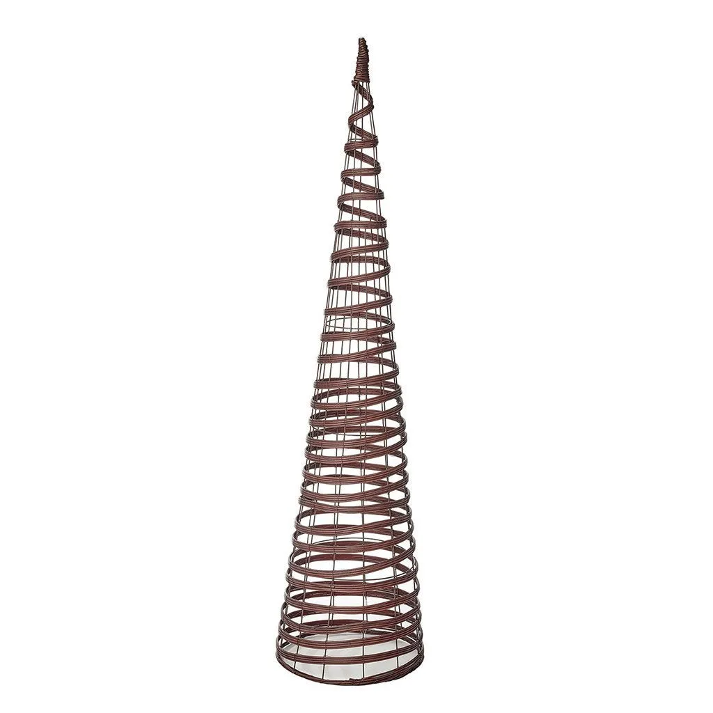 Gardman Brown / Cream Rattan Effect Obelisk 1.5m