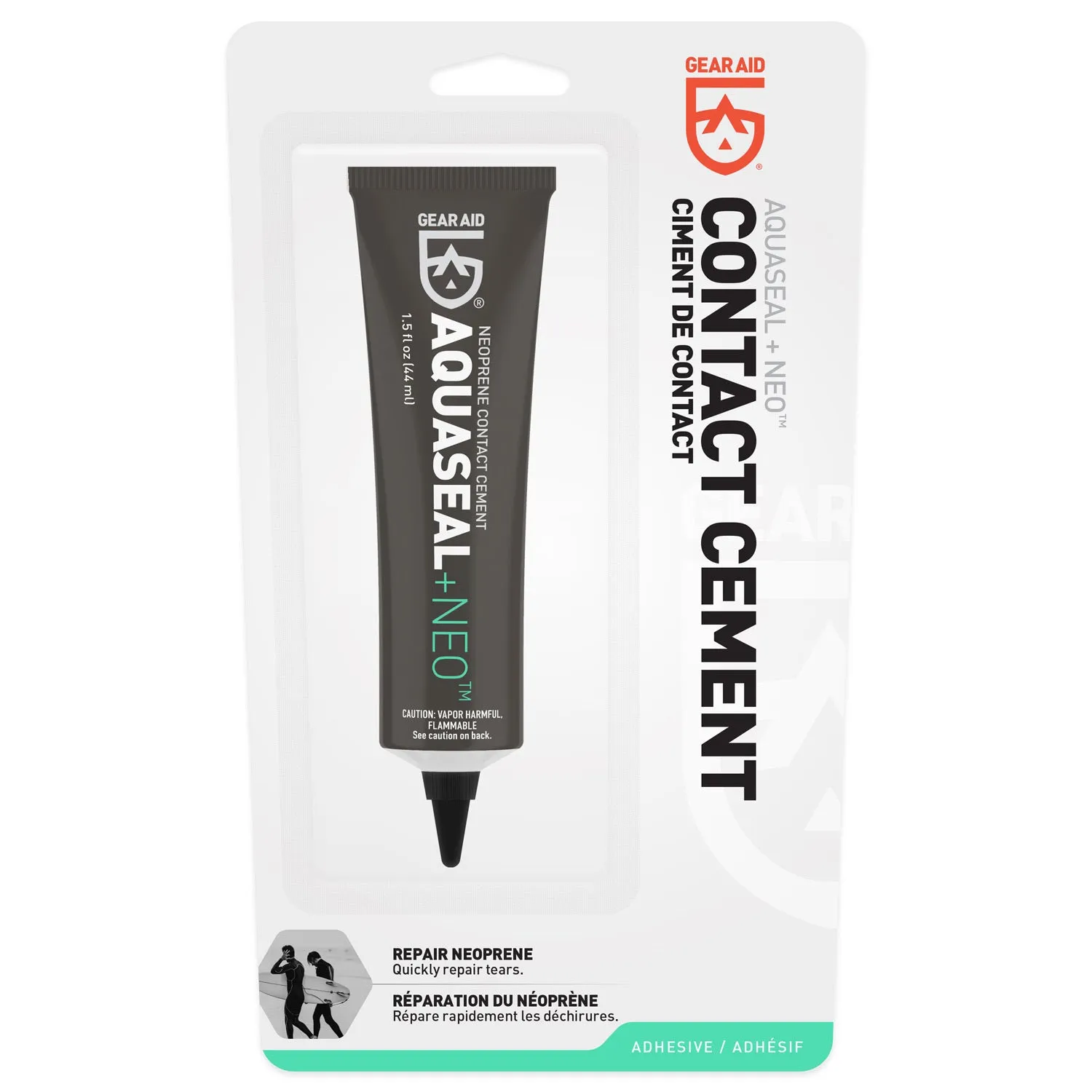 GEAR AID AQUASEAL  NEOPRENE CONTACT CEMENT TUBE 1.5OZ