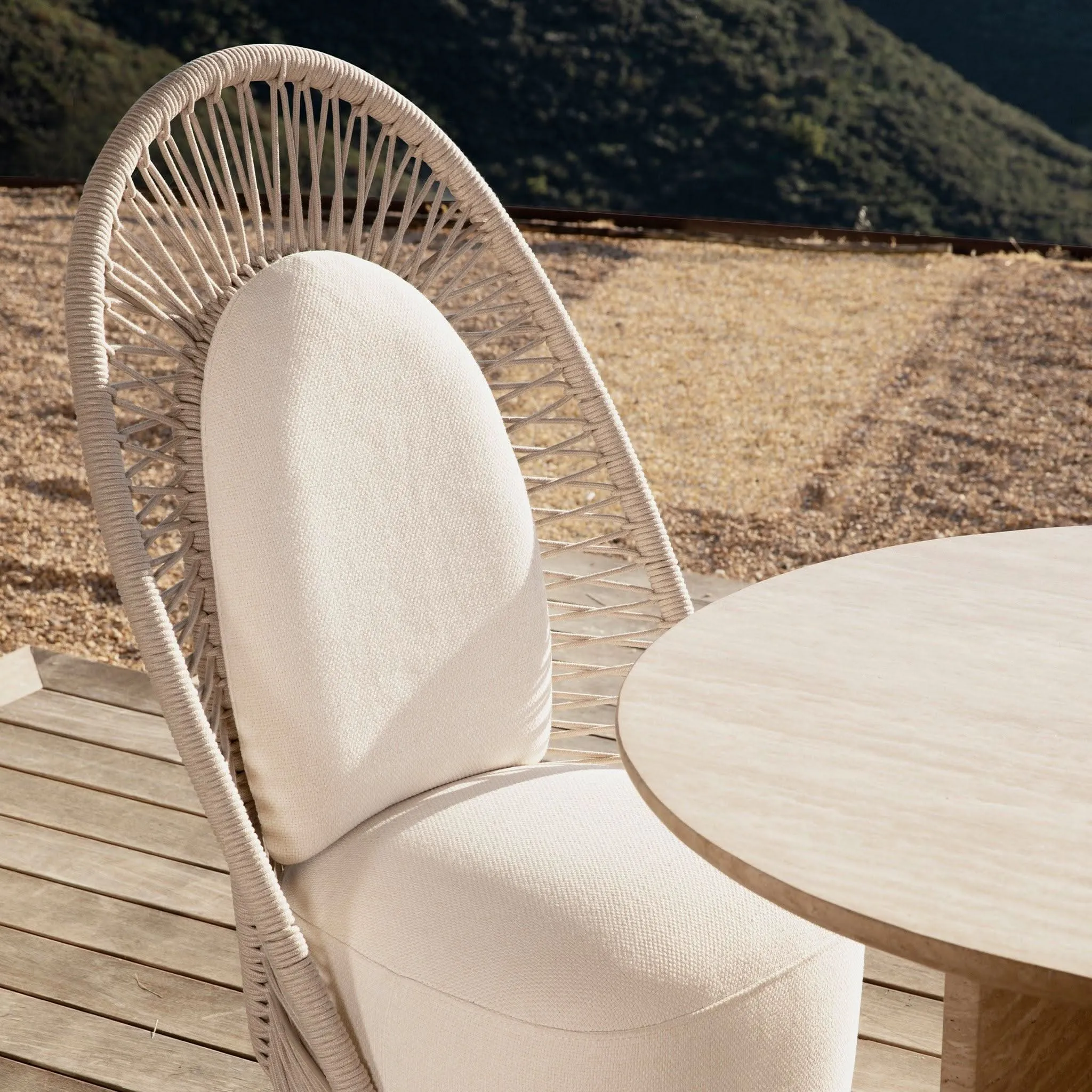 Maui High-Back Dining Chair