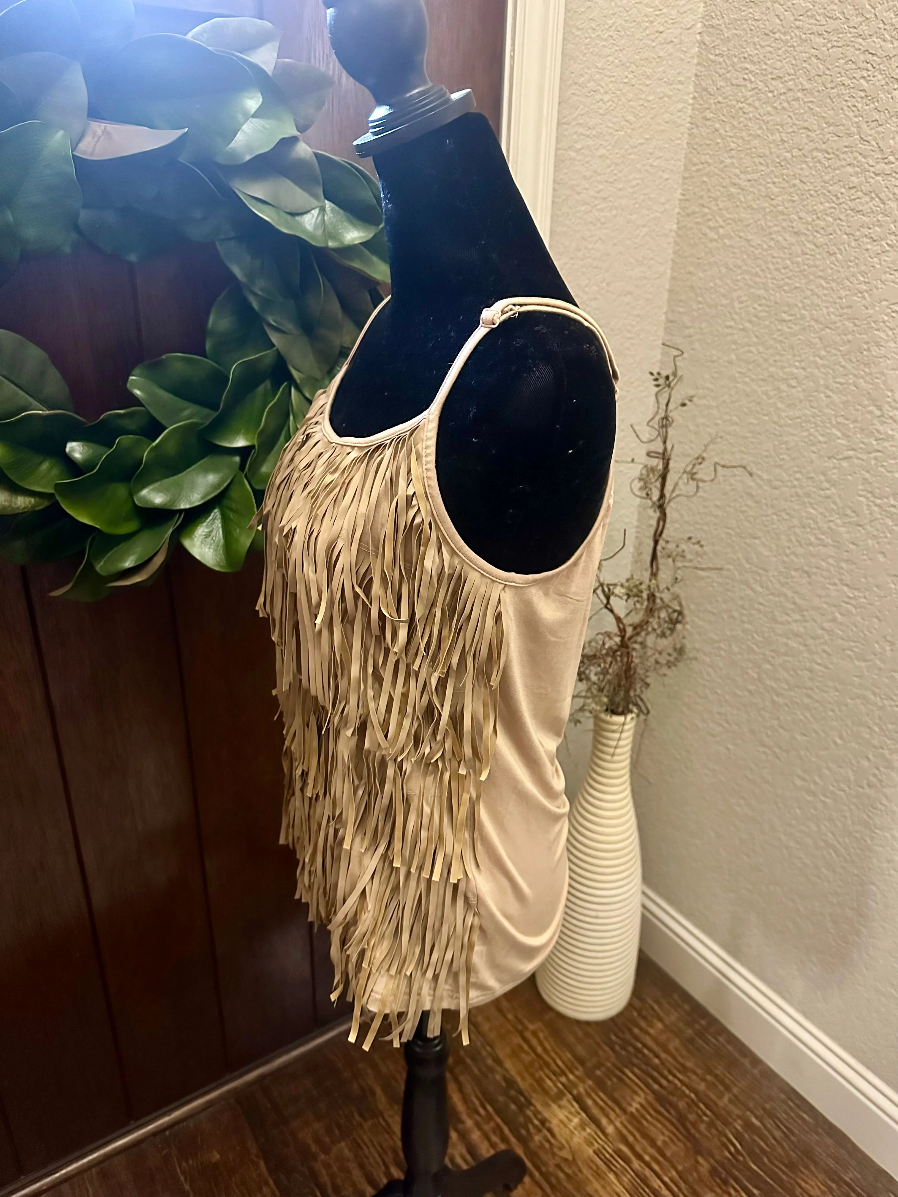 Merigold Fringe Tank Top