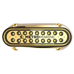 Metro Marine High-Output Elongated Underwater Light w/Intelligent Monochromatic LEDs - White, 45 Beam [F-BME1-H-W3-45]