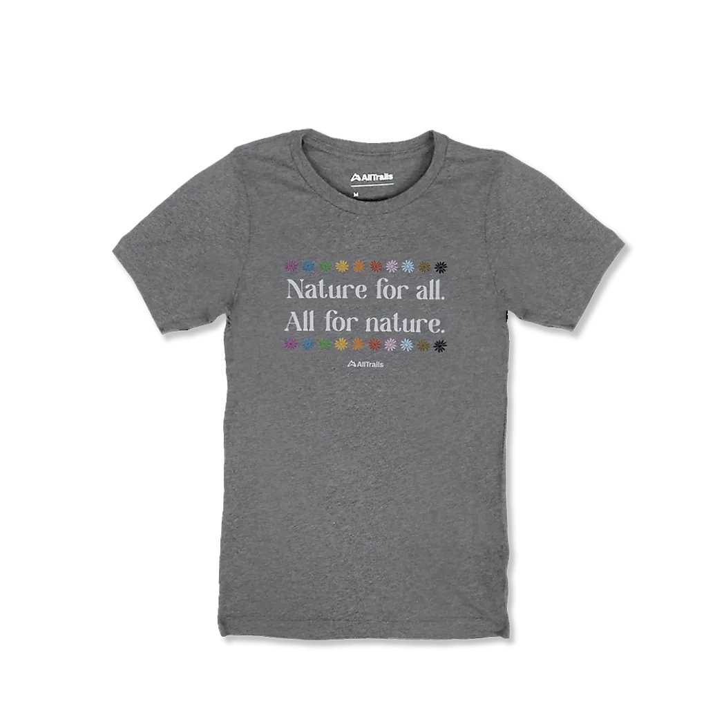 Nature for All Kids Tee - Gray