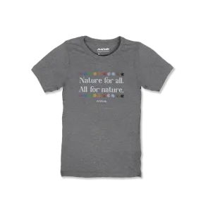 Nature for All Kids Tee - Gray