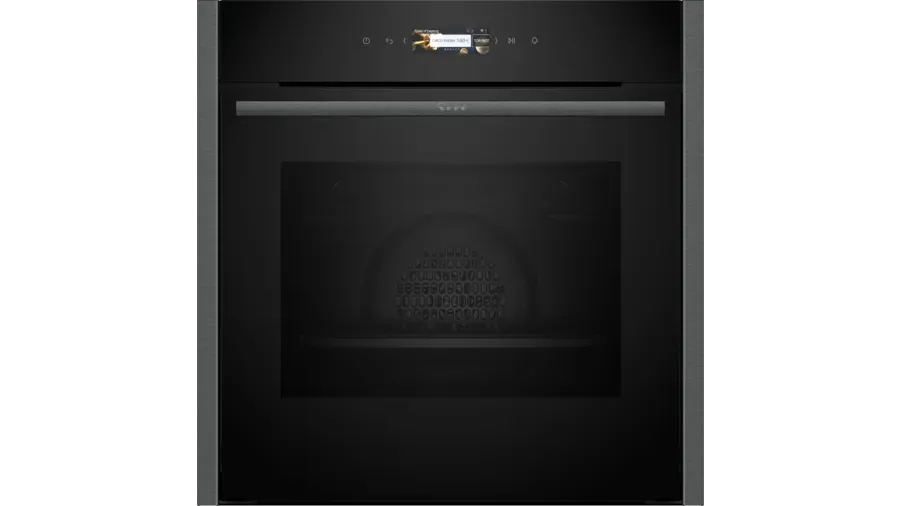 Neff B24CR71G0B N70 Built-in Electric Single Oven Graphite Grey