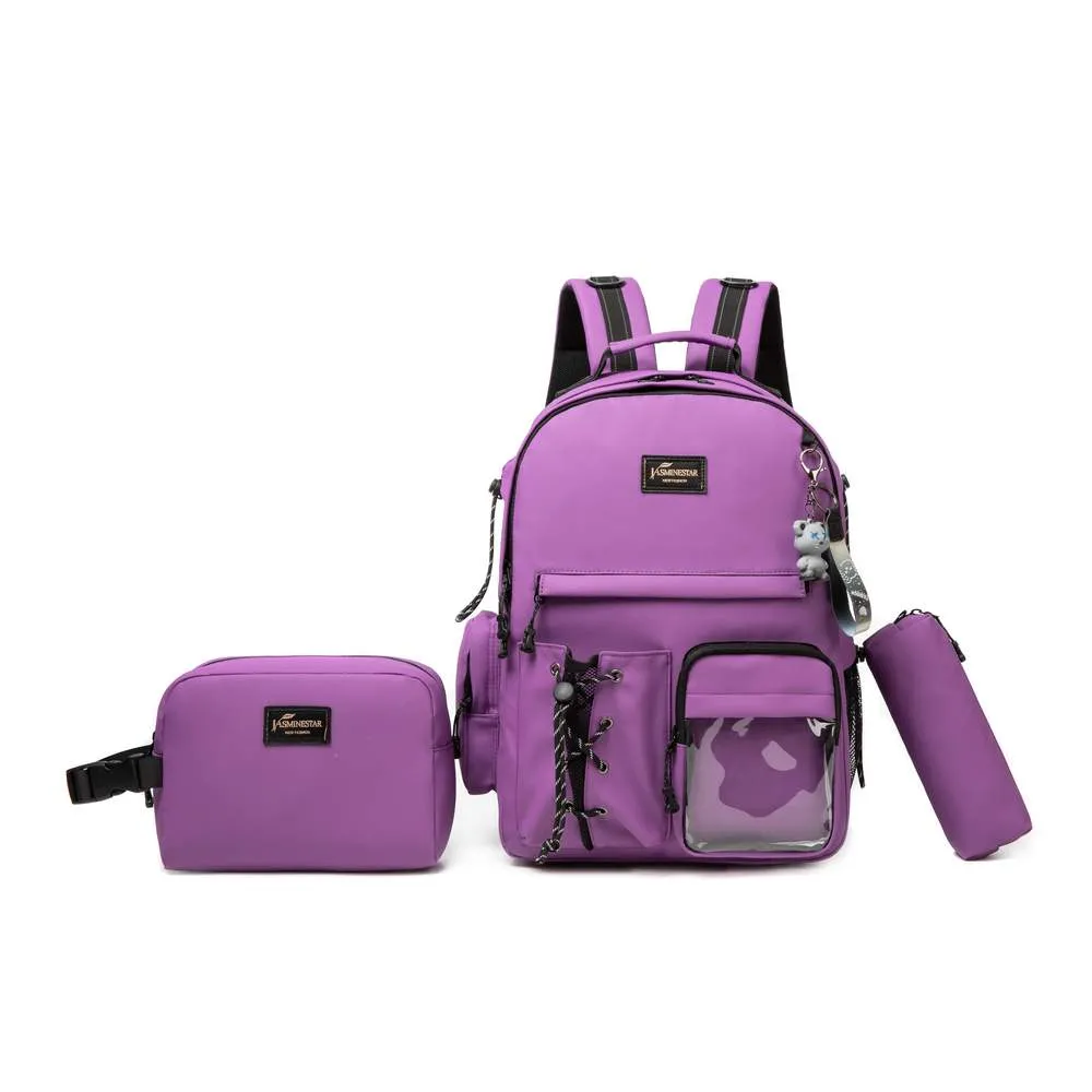 (NET) Backpack With Lunch Box Set Backpacks For Teens