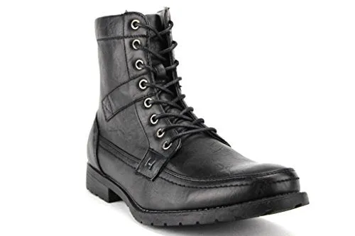 New Men's D-710 Lace Up Mid Calf High Military Boots