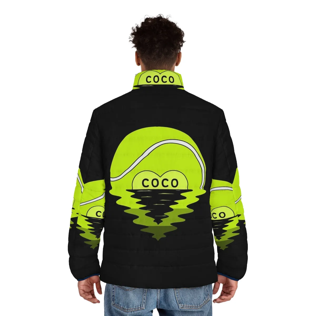 "Call Me Coco Gauff Puffer Jacket 2 - Team Coco Streetwear"