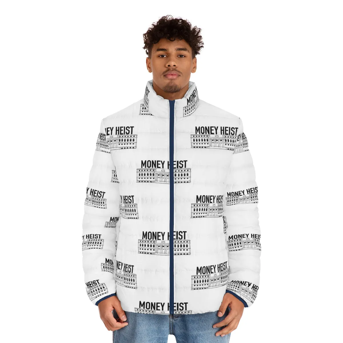 "Money Heist La Casa De Papel Puffer Jacket - Official Merchandise"