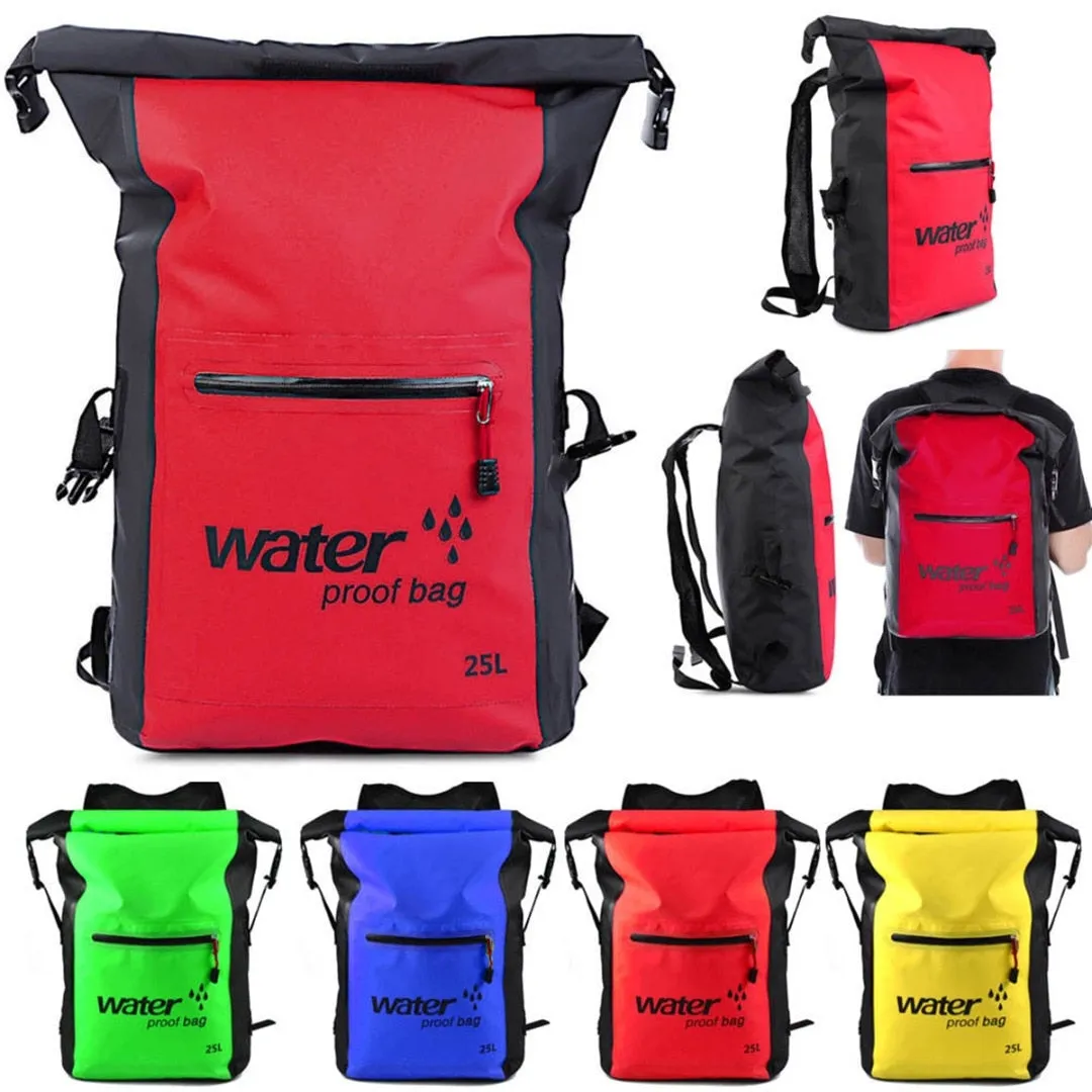 Scuba 25l Waterproof Dry Bag - Various Colors