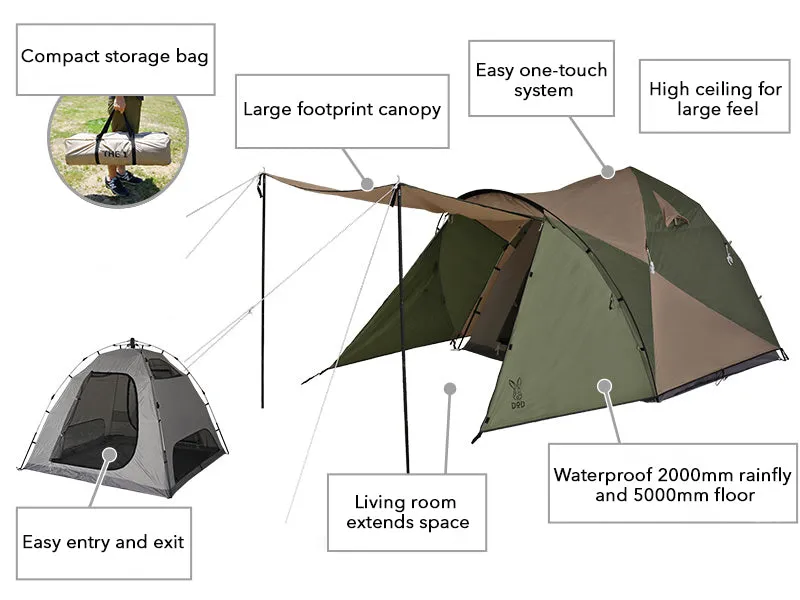 THE 1Pull Dome Tent