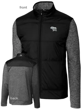 Torrey Pines Men's Stealth Hybrid Quilted Full-Zip Long Sleeve Jacket